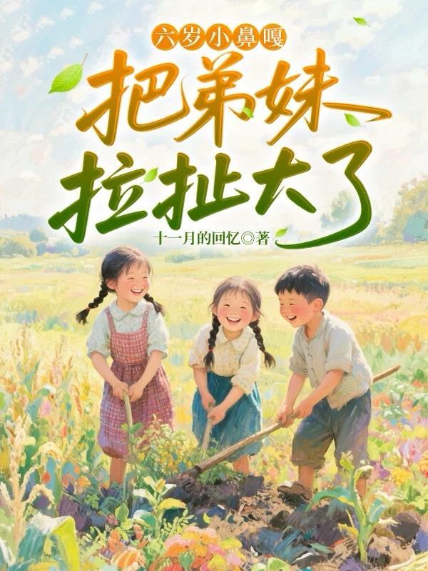 六岁小鼻嘎，把弟妹拉扯大了